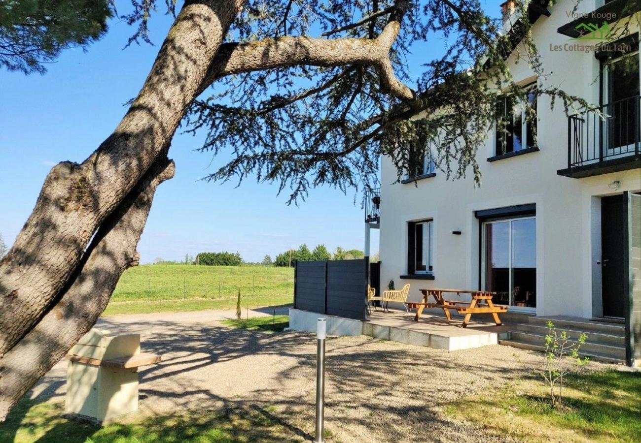 Le Cottage Nature Vigne Rouge Sauna Gaillac Entre Albi-Toulouse & Les Cottages Du Tarn Brens  Kültér fotó