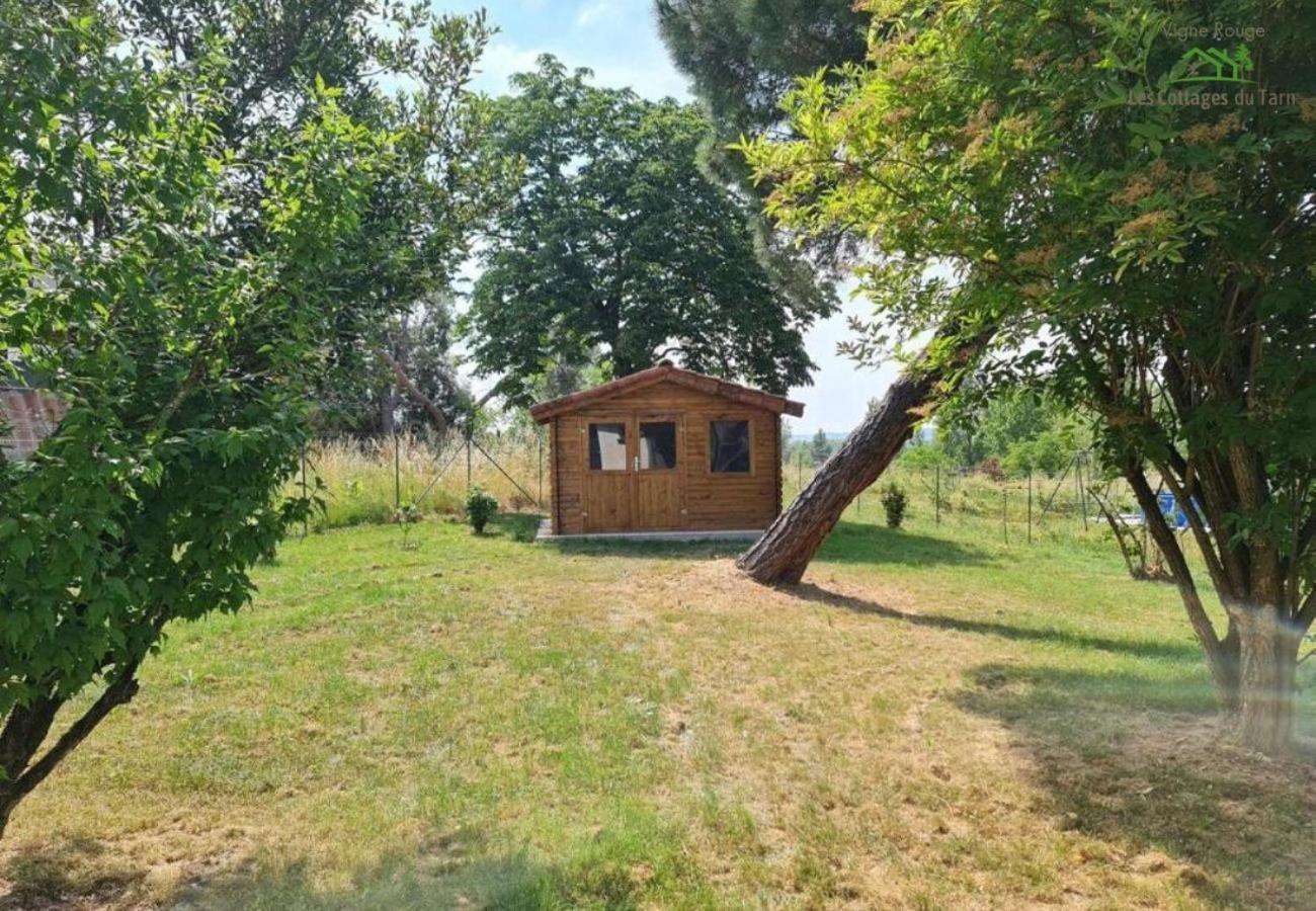 Le Cottage Nature Vigne Rouge Sauna Gaillac Entre Albi-Toulouse & Les Cottages Du Tarn Brens  Kültér fotó